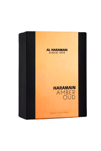 Perfume Amber Oud Gold Edition Al Haramain - Eau De Parfum - 120ml caja