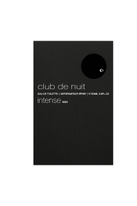 Perfume Club De Nuit Intense Armaf Eau De Toilette - 105ml