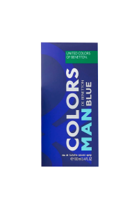 Perfume Colors Man Blue Benetton - Eau De Toilette - 100ml c