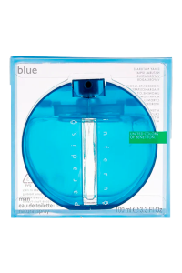 Perfume Paradise Inferno Blue Benetton - Eau De Toilette - 100ml C
